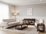 Bethel Wire Brushed White Chest from Homelegance - Luna Furniture