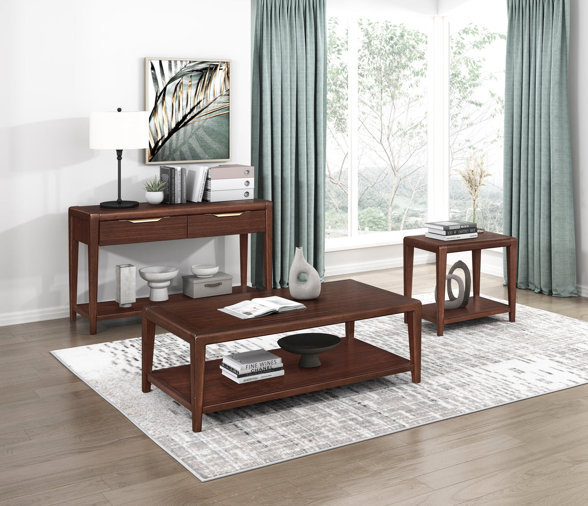 Bethel Wire Brushed White Chest from Homelegance - Luna Furniture