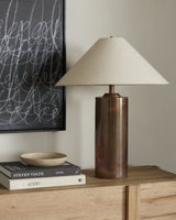 Seaton Table Lamp in Iridescent Acid Wash from Four Hands - Luna Furniture