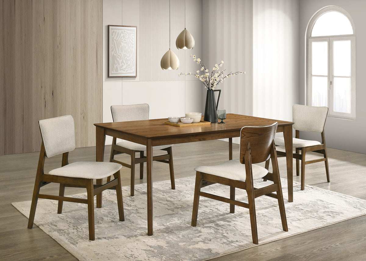 Rolstan Beige/Brown Dining Room Set from Crown Mark - Luna Furniture