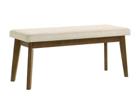 Rolstan Beige/Brown Dining Bench from Crown Mark - Luna Furniture