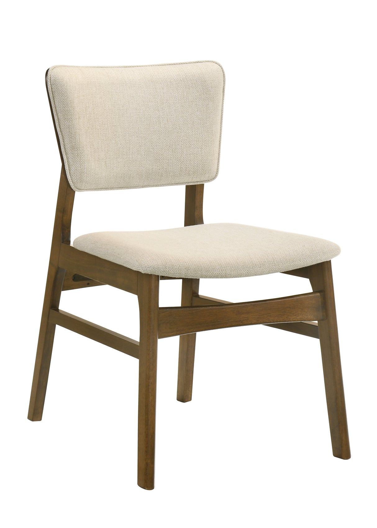 Rolstan Beige/Brown Dining Side Chair, Set of 2 from Crown Mark - Luna Furniture