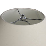 Cobb Table Lamp in Antique White Ceramic from Four Hands - Luna Furniture