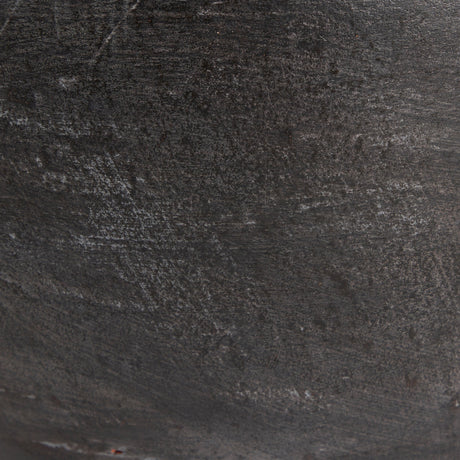 Mays Table Lamp in Aged Black Terracotta from Four Hands - Luna Furniture