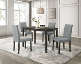 Melshire Dark Wood/Gray Dining Set from Crown Mark - Luna Furniture