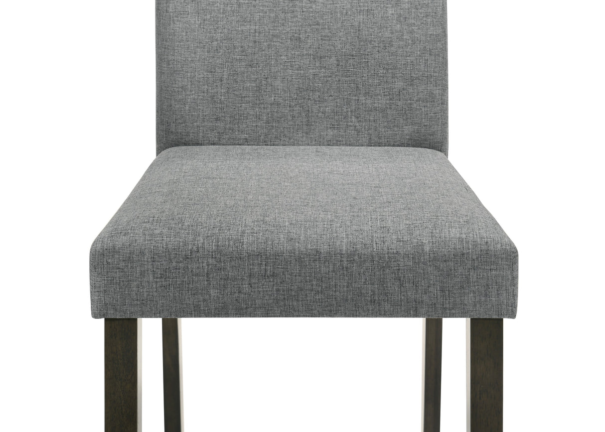 Melshire Gray Dining Side Chair, Set of 2 from Crown Mark - Luna Furniture