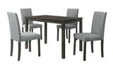 Melshire Gray Dining Side Chair, Set of 2
