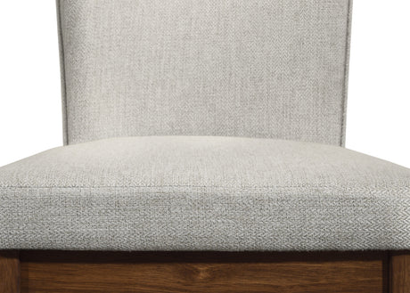 Salerno Beige/Brown Dining Side Chair, Set of 2 from Crown Mark - Luna Furniture