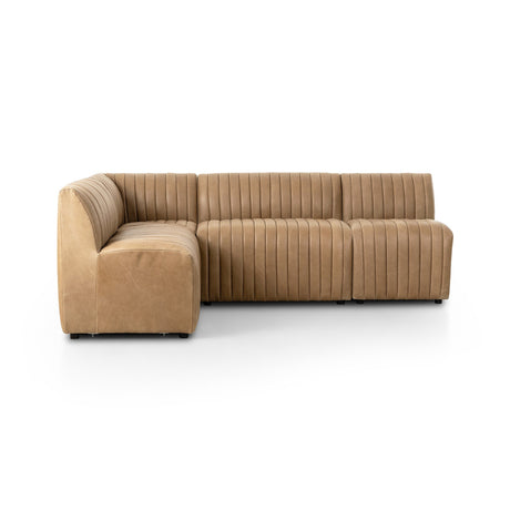 Augustine Dining Banquette, L-Shape in Palermo Drift from Four Hands - Luna Furniture