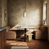Augustine Dining Banquette, U Shape in Palermo Drift from Four Hands - Luna Furniture
