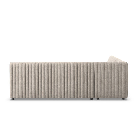 Augustine Dining Banquette, L-Shape in Orly Natural from Four Hands - Luna Furniture