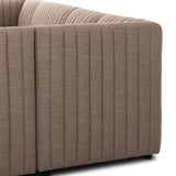 Augustine Dining Banquette, U Shape in Crypton Nomad Taupe from Four Hands - Luna Furniture