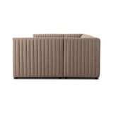Augustine Dining Banquette, U Shape in Crypton Nomad Taupe from Four Hands - Luna Furniture