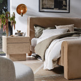 Mitchell Bed in Surrey Camel from Four Hands - Luna Furniture
