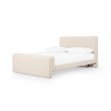 Mitchell Bed in Thames Cream from Four Hands - Luna Furniture