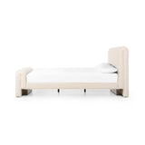 Mitchell Bed in Thames Cream from Four Hands - Luna Furniture