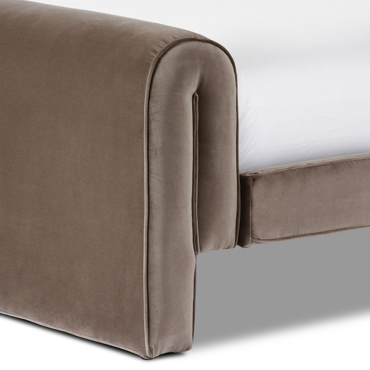 Mitchell Bed in Surrey Fossil from Four Hands - Luna Furniture