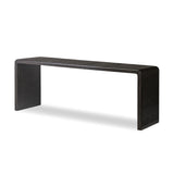 Leo Console Table in Smoked Black from Four Hands - Luna Furniture