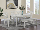 Clara Driftwood 5-Piece Dining Set from Crown Mark - Luna Furniture