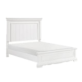 York White Queen Bed from Homelegance - Luna Furniture