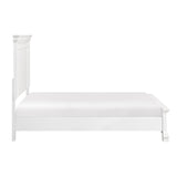 York White Queen Bed from Homelegance - Luna Furniture