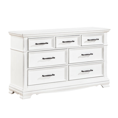 York White Panel Bedroom Set from Homelegance - Luna Furniture