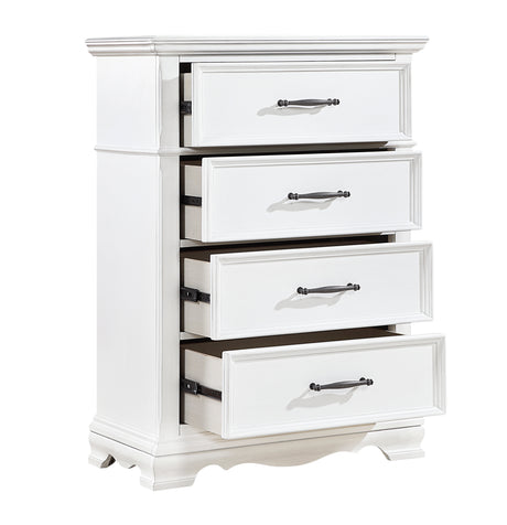 York White Panel Bedroom Set from Homelegance - Luna Furniture
