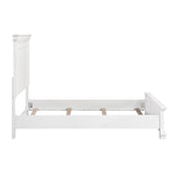 York White 5pc Set (QB+NS+DR+MR+CH) from Homelegance - Luna Furniture