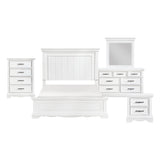 Mulvane Natural Eastern King Platform Bed from Homelegance - Luna Furniture