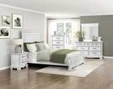 York White Eastern King Bed