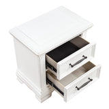York White Night Stand from Homelegance - Luna Furniture
