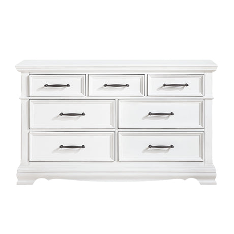 York White Dresser from Homelegance - Luna Furniture