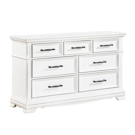 York White Dresser from Homelegance - Luna Furniture