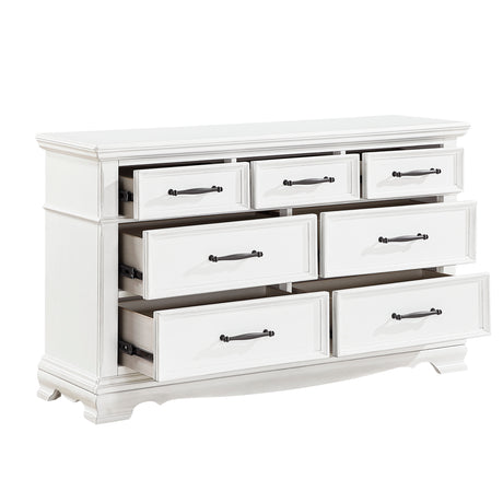 York White Dresser from Homelegance - Luna Furniture