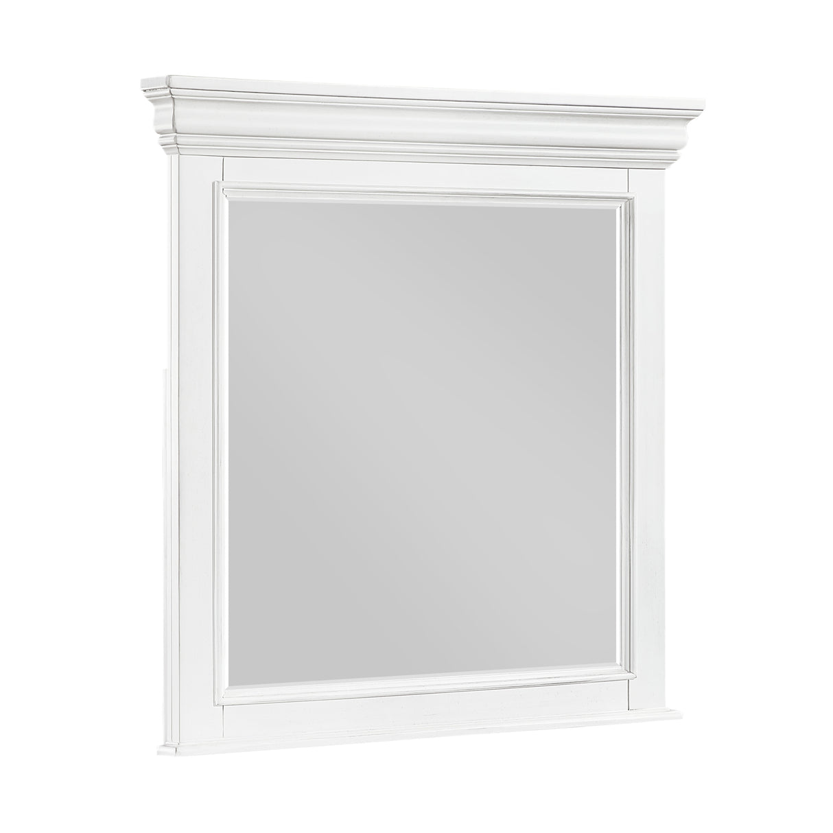 York White Dresser Mirror from Homelegance - Luna Furniture