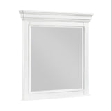 York White Dresser Mirror from Homelegance - Luna Furniture
