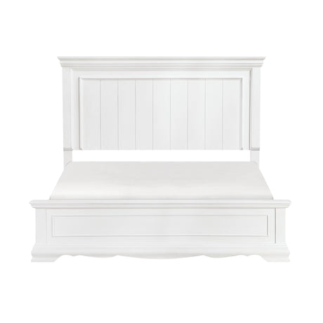 York White Panel Bedroom Set from Homelegance - Luna Furniture