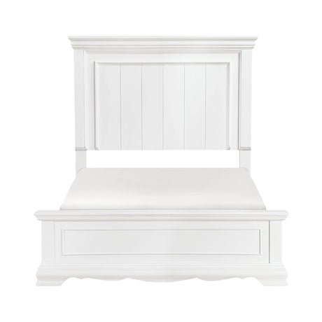 York White Full Bed from Homelegance - Luna Furniture
