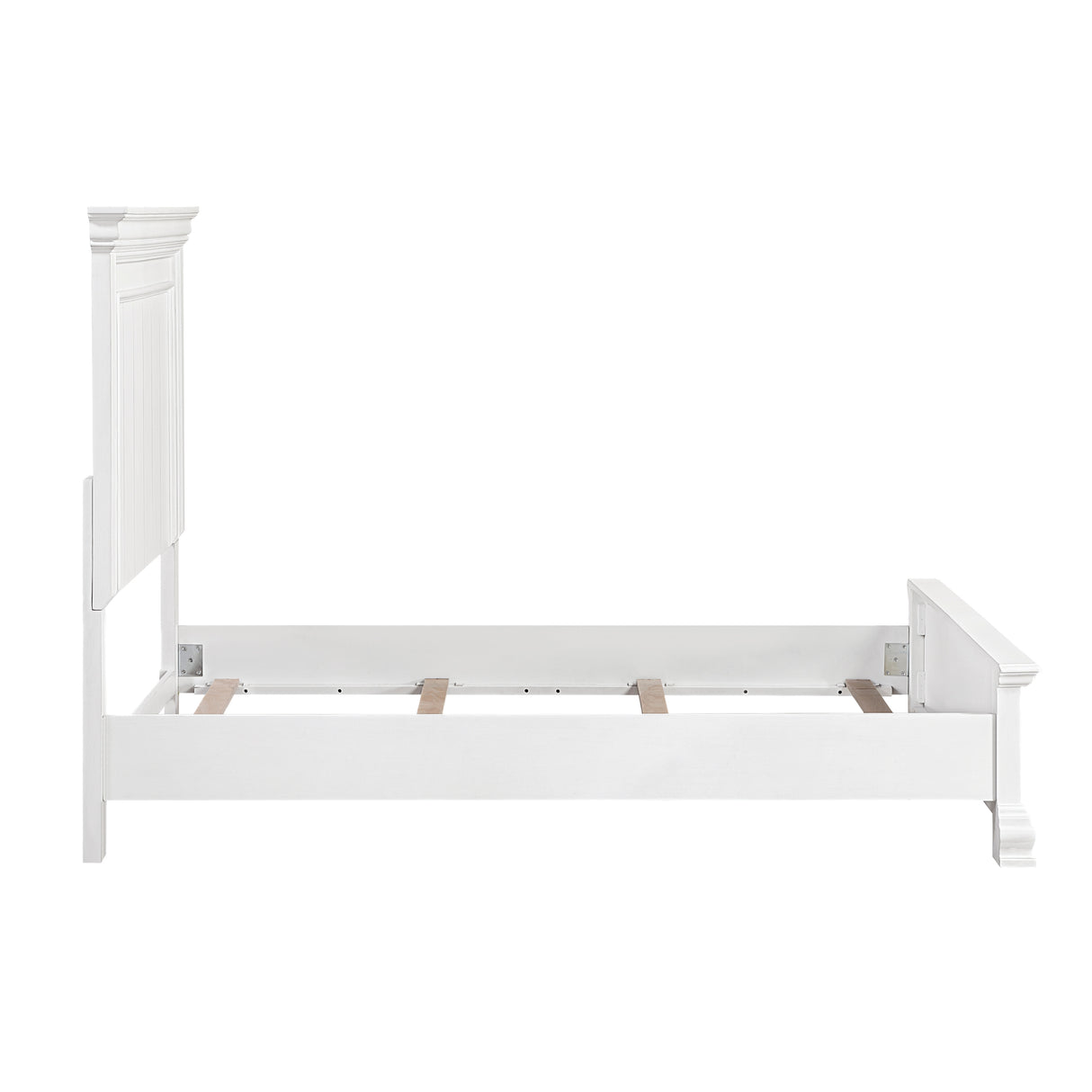 York White Full Bed from Homelegance - Luna Furniture