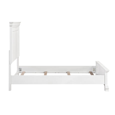 York White Full Bed from Homelegance - Luna Furniture