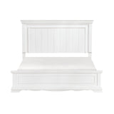 York White Eastern King Bed from Homelegance - Luna Furniture