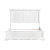 York White Eastern King Bed from Homelegance - Luna Furniture