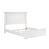 York White Eastern King Bed from Homelegance - Luna Furniture