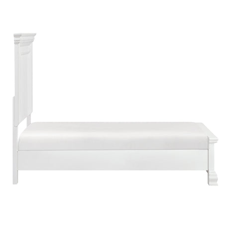 York White Twin Bed from Homelegance - Luna Furniture