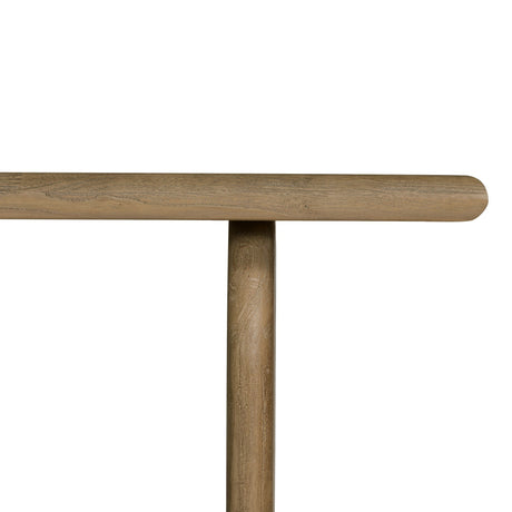Sorrento Console Table in Aged Drift Mindi from Four Hands - Luna Furniture