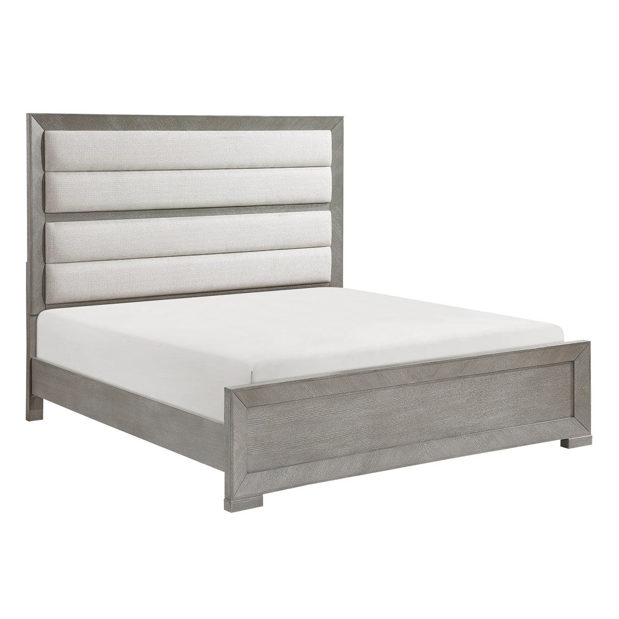 Owen Gray Queen Bed from Homelegance - Luna Furniture
