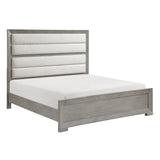 Owen Gray Queen Bed from Homelegance - Luna Furniture