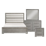 Owen Gray 4pc Set (QB+NS+DR+MR) from Homelegance - Luna Furniture