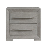 Owen Gray Night Stand from Homelegance - Luna Furniture
