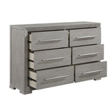 Owen Gray 4pc Set (QB+NS+DR+MR) from Homelegance - Luna Furniture